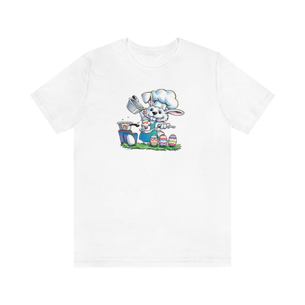 Easter Bunny Cook Unisex Jersey Short Sleeve Tee