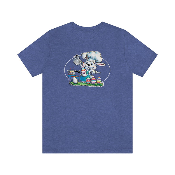 Easter Bunny Cook Unisex Jersey Short Sleeve Tee