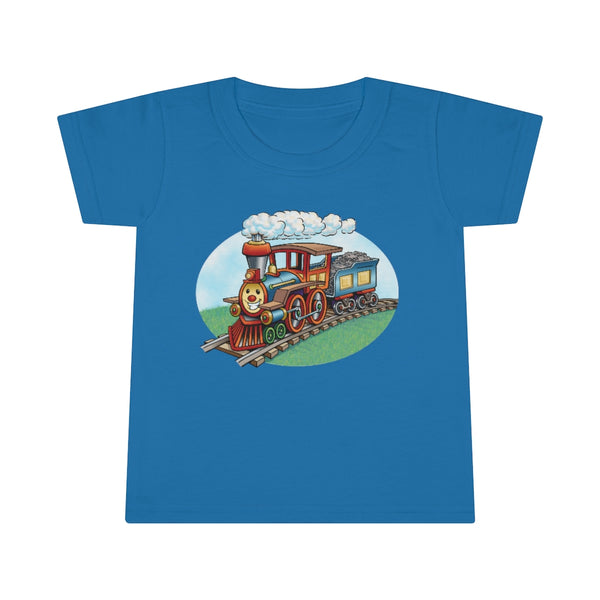 Choo Choo Oval Toddler T-shirt