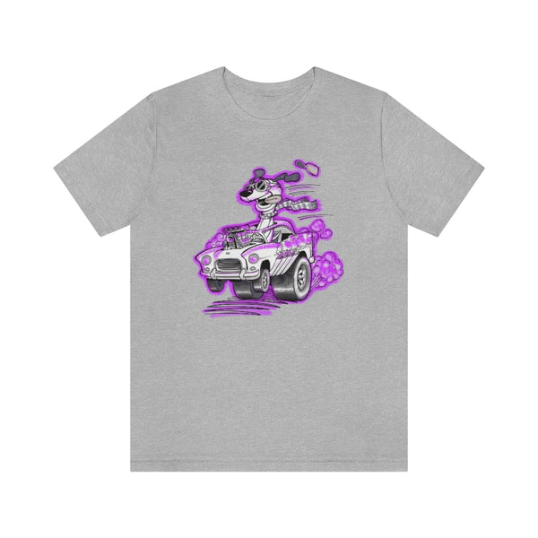 Draggin' Dog Magenta Unisex Jersey Short Sleeve Tee