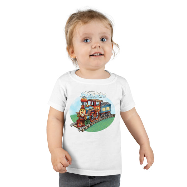 Choo Choo Oval Toddler T-shirt