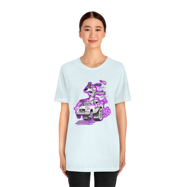 Draggin' Dog Magenta Unisex Jersey Short Sleeve Tee