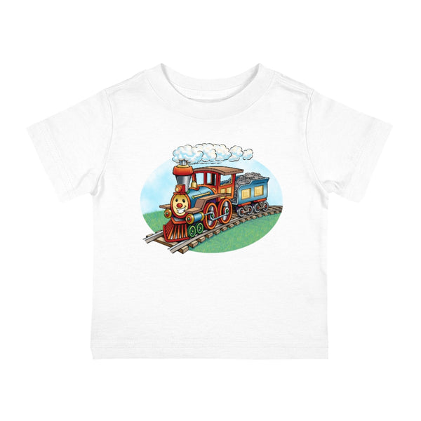 Choo Choo Oval Infant Cotton Jersey Tee