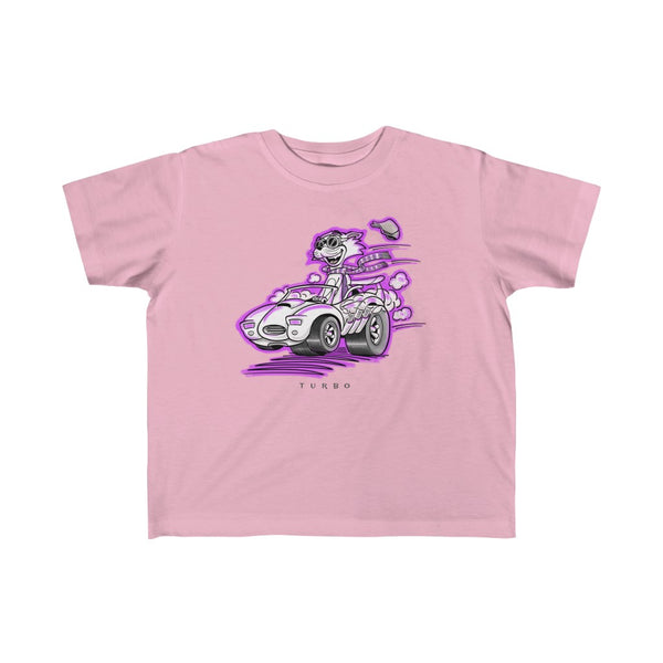 Speedy Cat Purple Kid's Fine Jersey Tee