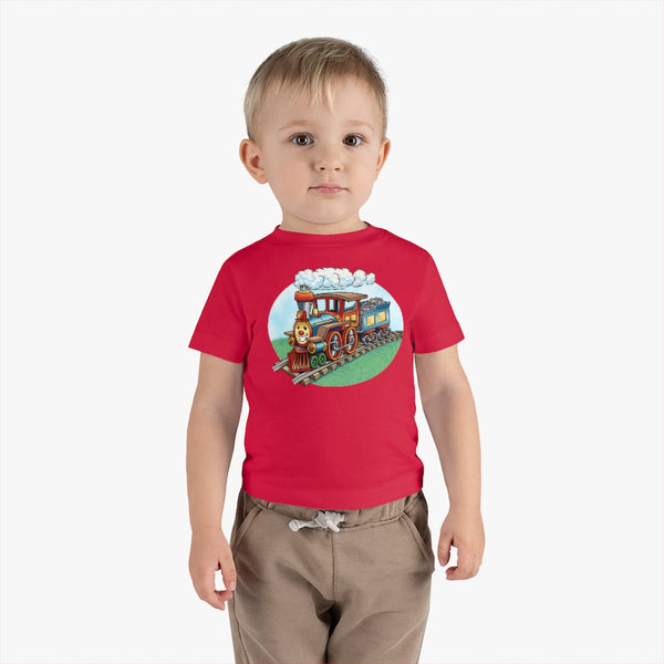 Choo Choo Oval Infant Cotton Jersey Tee