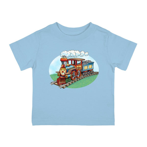 Choo Choo Oval Infant Cotton Jersey Tee