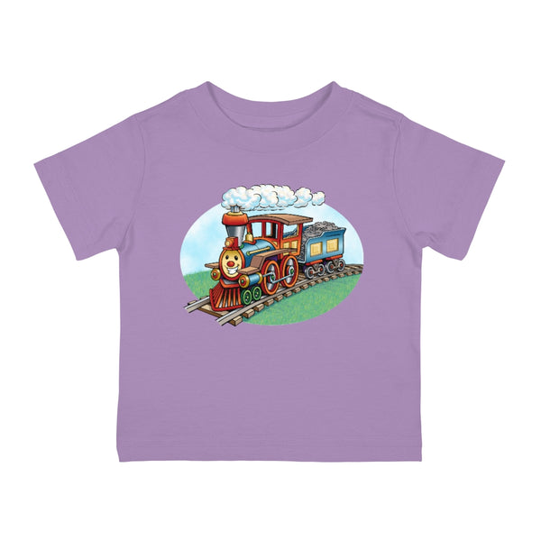 Choo Choo Oval Infant Cotton Jersey Tee