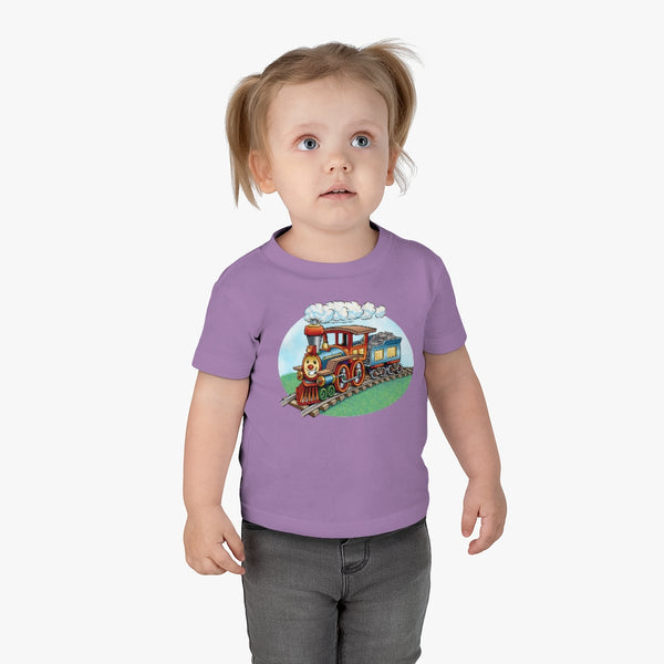 Choo Choo Oval Infant Cotton Jersey Tee