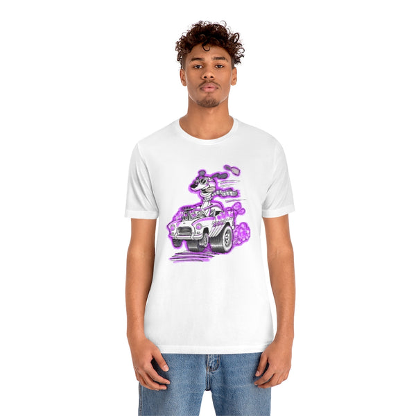 Draggin' Dog Magenta Unisex Jersey Short Sleeve Tee