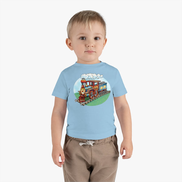 Choo Choo Oval Infant Cotton Jersey Tee