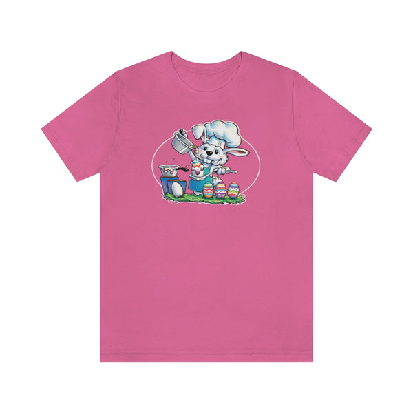 Easter Bunny Cook Unisex Jersey Short Sleeve Tee