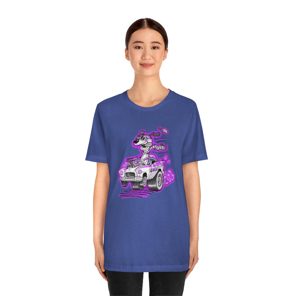 Draggin' Dog Magenta Unisex Jersey Short Sleeve Tee