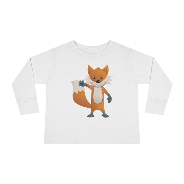 Fox Howdy Toddler Long Sleeve Tee