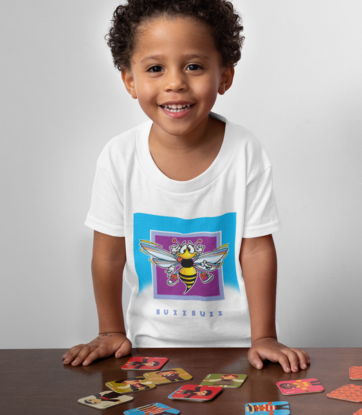 Happy Hornet Buzz Buzz Baby Jersey Short Sleeve Tee