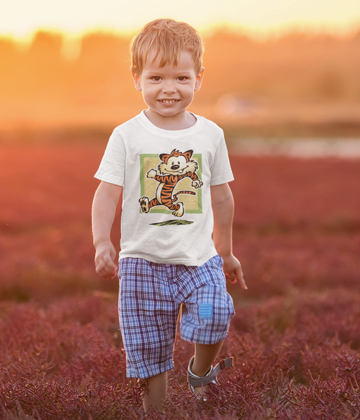 Tiger Runner Toddler Short Sleeve Tee