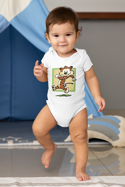 Tiger Runner Baby short sleeve one piece