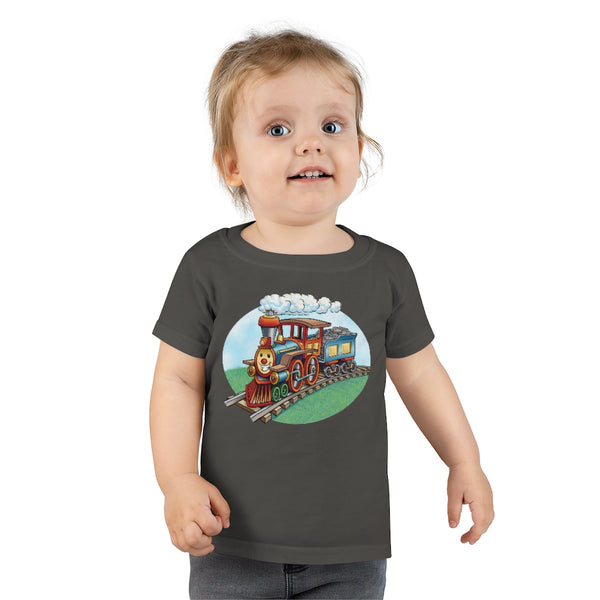 Choo Choo Oval Toddler T-shirt
