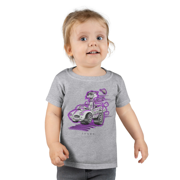 Speedy Cat Purple Toddler T-shirt