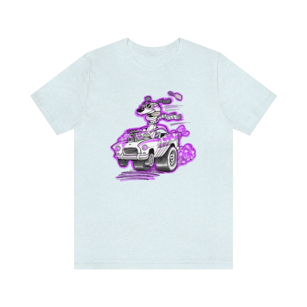 Draggin' Dog Magenta Unisex Jersey Short Sleeve Tee