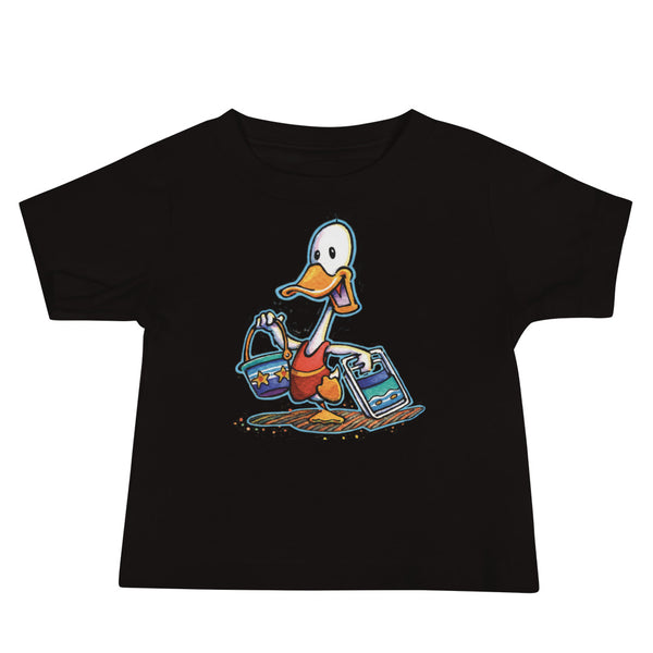 Beach Duck Single Baby Jersey Short Sleeve Tee
