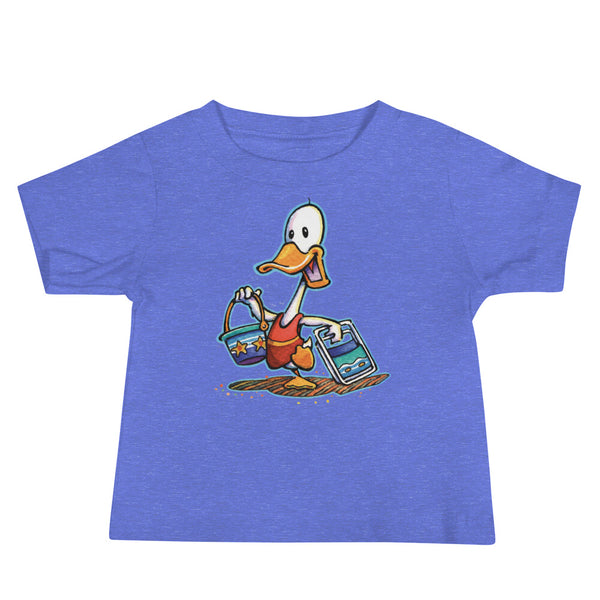 Beach Duck Single Baby Jersey Short Sleeve Tee