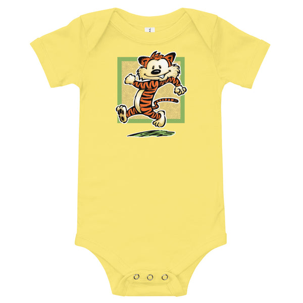 Tiger Runner Baby short sleeve one piece