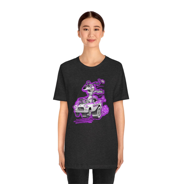 Draggin' Dog Magenta Unisex Jersey Short Sleeve Tee