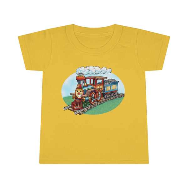 Choo Choo Oval Toddler T-shirt