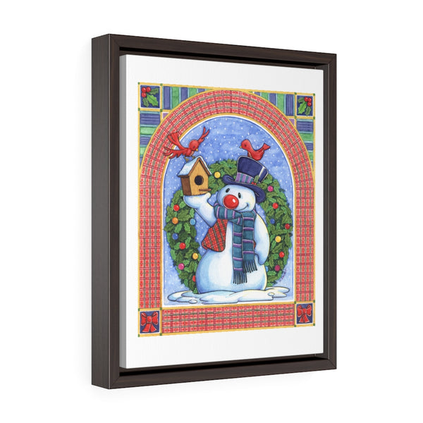 Vertical Framed Premium Gallery Wrap Canvas