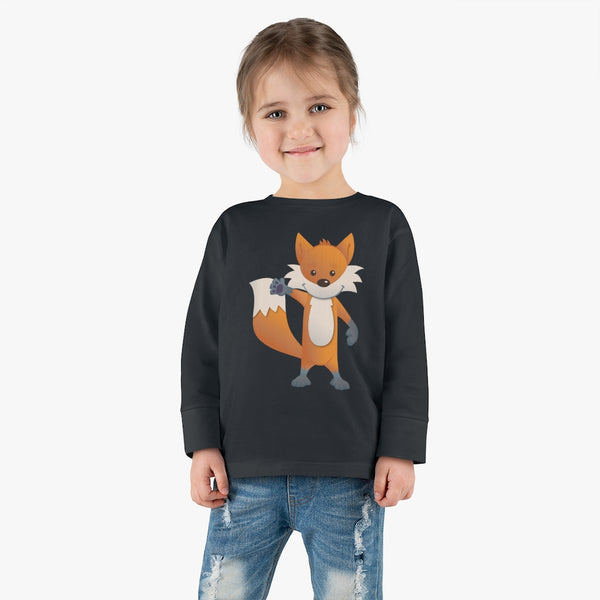 Fox Howdy Toddler Long Sleeve Tee