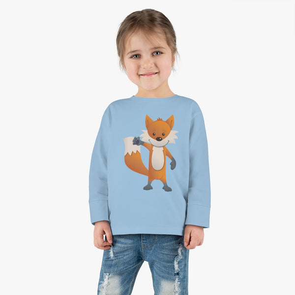 Fox Howdy Toddler Long Sleeve Tee