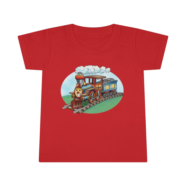Choo Choo Oval Toddler T-shirt