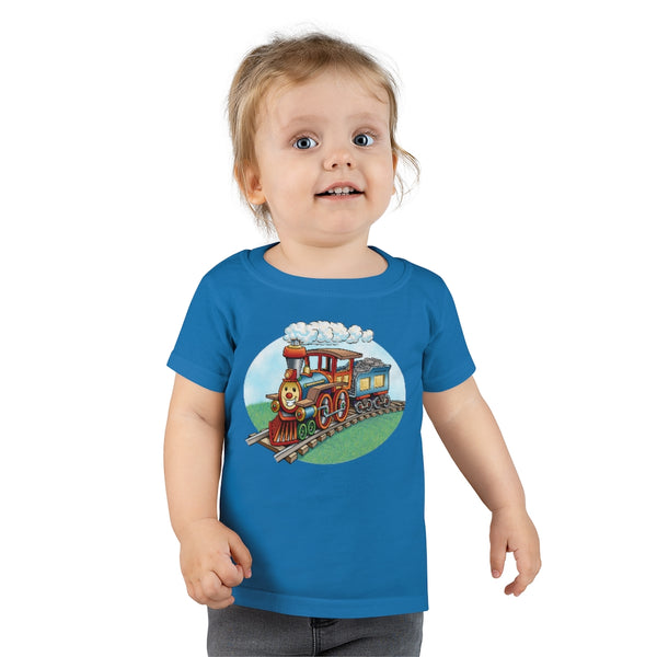 Choo Choo Oval Toddler T-shirt