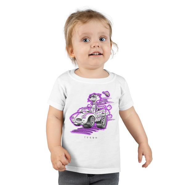 Speedy Cat Purple Toddler T-shirt