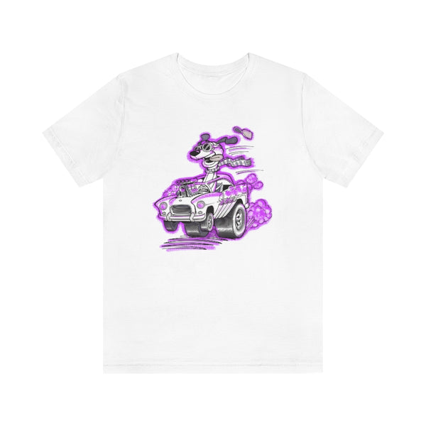 Draggin' Dog Magenta Unisex Jersey Short Sleeve Tee
