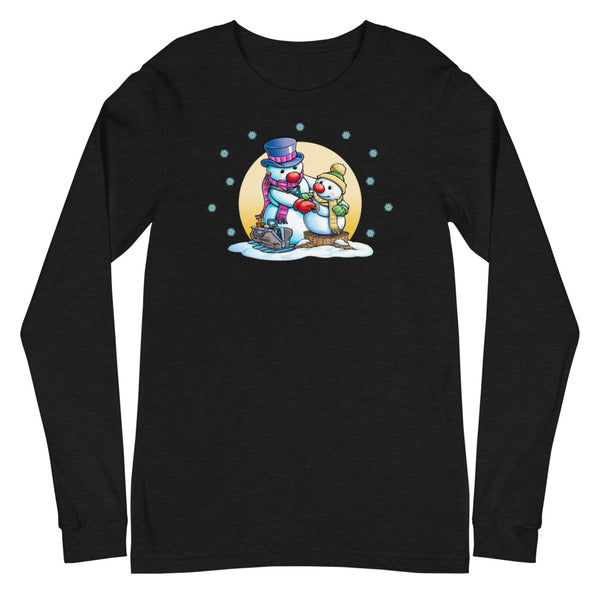Dr. Frosty Christmas Unisex Long Sleeve Tee