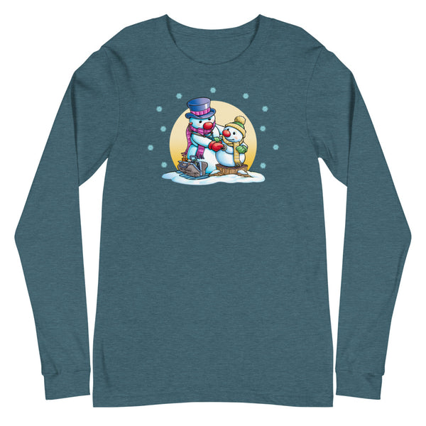 Dr. Frosty Christmas Unisex Long Sleeve Tee