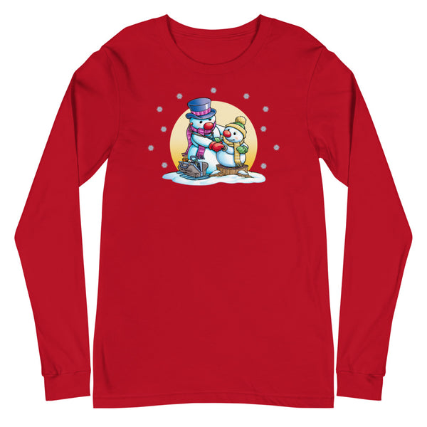 Dr. Frosty Christmas Unisex Long Sleeve Tee