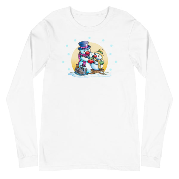 Dr. Frosty Christmas Unisex Long Sleeve Tee