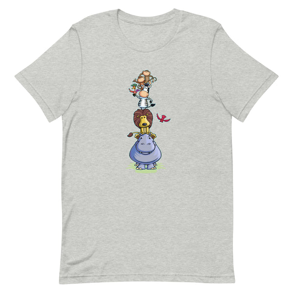Animal Tower Short-Sleeve Unisex T-Shirt