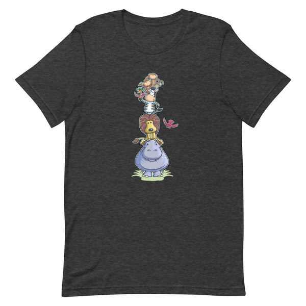 Animal Tower Short-Sleeve Unisex T-Shirt