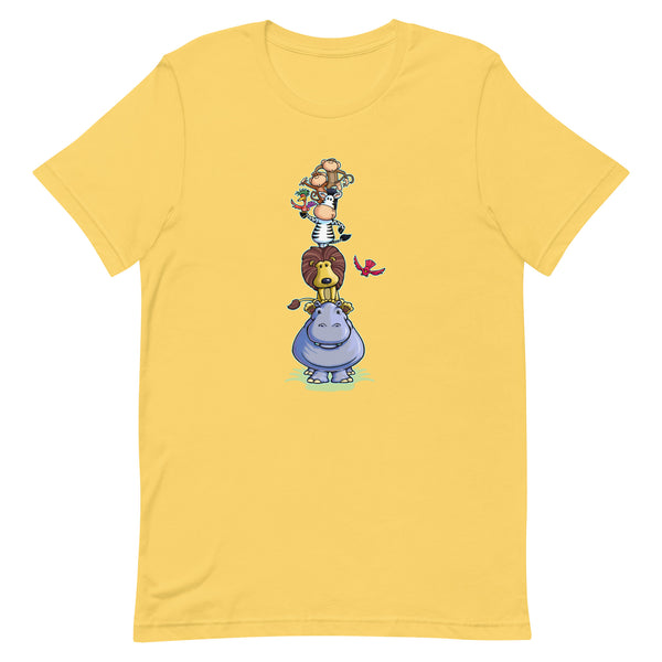 Animal Tower Short-Sleeve Unisex T-Shirt