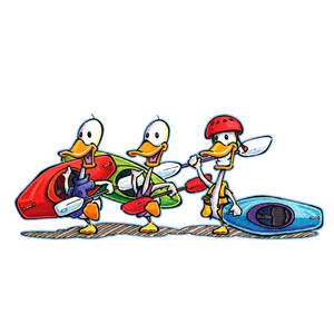 Kayak Ducks