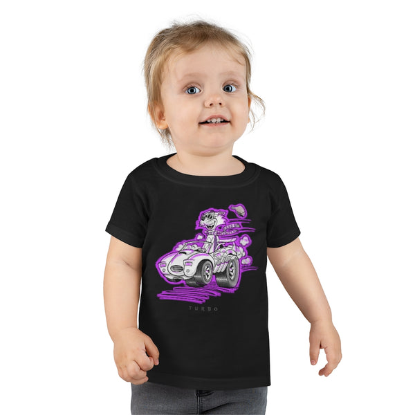 Speedy Cat Purple Toddler T-shirt