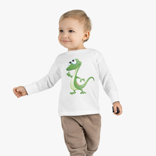 Gecko Toddler Long Sleeve Tee