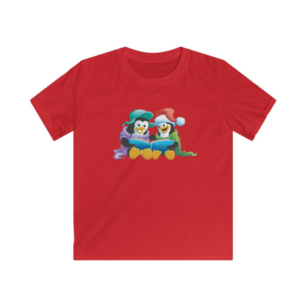 Penguins Wish Book Kids Softstyle Tee