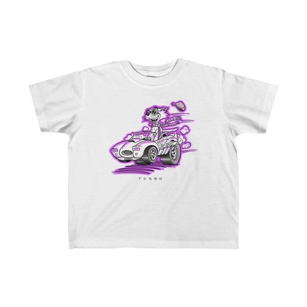 Speedy Cat Purple Kid's Fine Jersey Tee