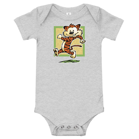 Tiger Runner Baby short sleeve one piece