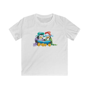 Penguins Wish Book Kids Softstyle Tee