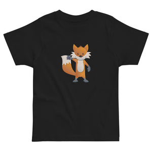 Fox WavingToddler jersey t-shirt